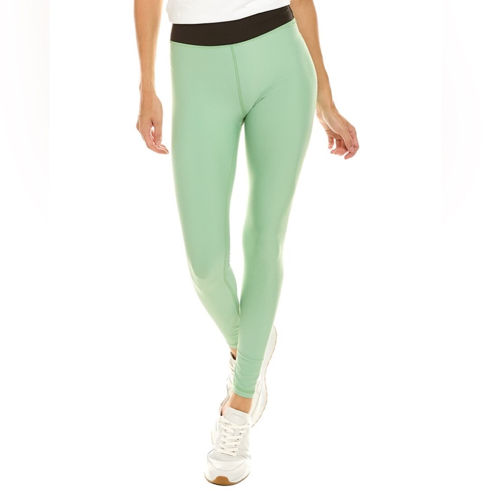 39. NWOT WEWOREWHAT HIGH RISE LEGGING SOLID FAIR GREEN/BLK